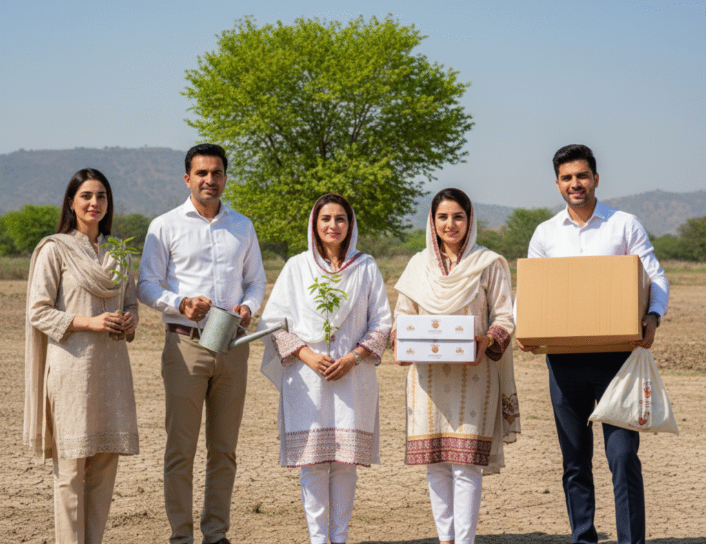 Founders of Pakistan social impact